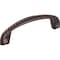 Jeffrey Alexander 96 mm Center-to-Center Brushed Oil Rubbed Bronze Rope Rhodes Cabinet Pull Z261-96-DBAC - alternate 1